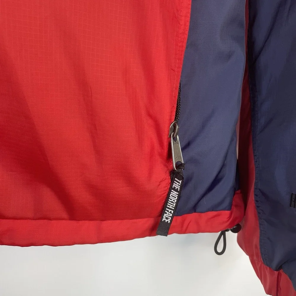 The North Face Jacket‎ Hydrenaline Men XL Red Navy Windbreaker Hooded Rain Lined